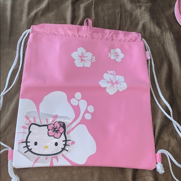 Hello kitty drawstring backpack Clearance